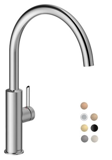 Damixa Iris slim køkkenvandhane - vælg farve